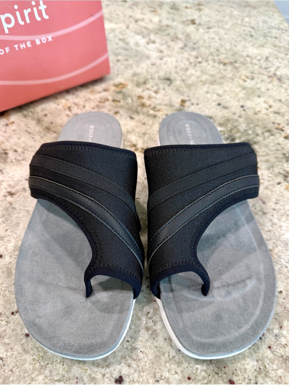 Easy Spirit Women's Flip Flop Thong Sandals Soft Comfort